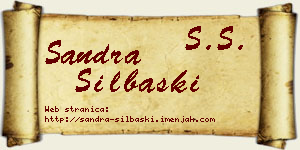 Sandra Silbaški vizit kartica